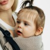 Ergonomic Carrier LennyUpgrade Pro Little Herringbone Almond