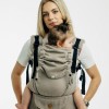 Ergonomic Carrier LennyUpgrade Pro Little Herringbone Almond