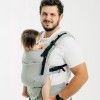 Ergonomic carrier LennyUpgrade Little Herringbone Grey