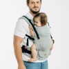 Ergonomic carrier LennyUpgrade Little Herringbone Grey