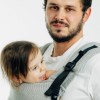 Ergonomic carrier LennyUpgrade Little Herringbone Grey