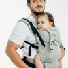 Ergonomic carrier LennyUpgrade Little Herringbone Grey